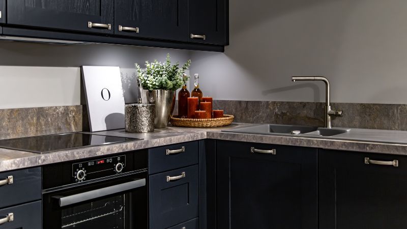 Modern Kellyville kitchen renovation with sleek cabinets and marble benchtop